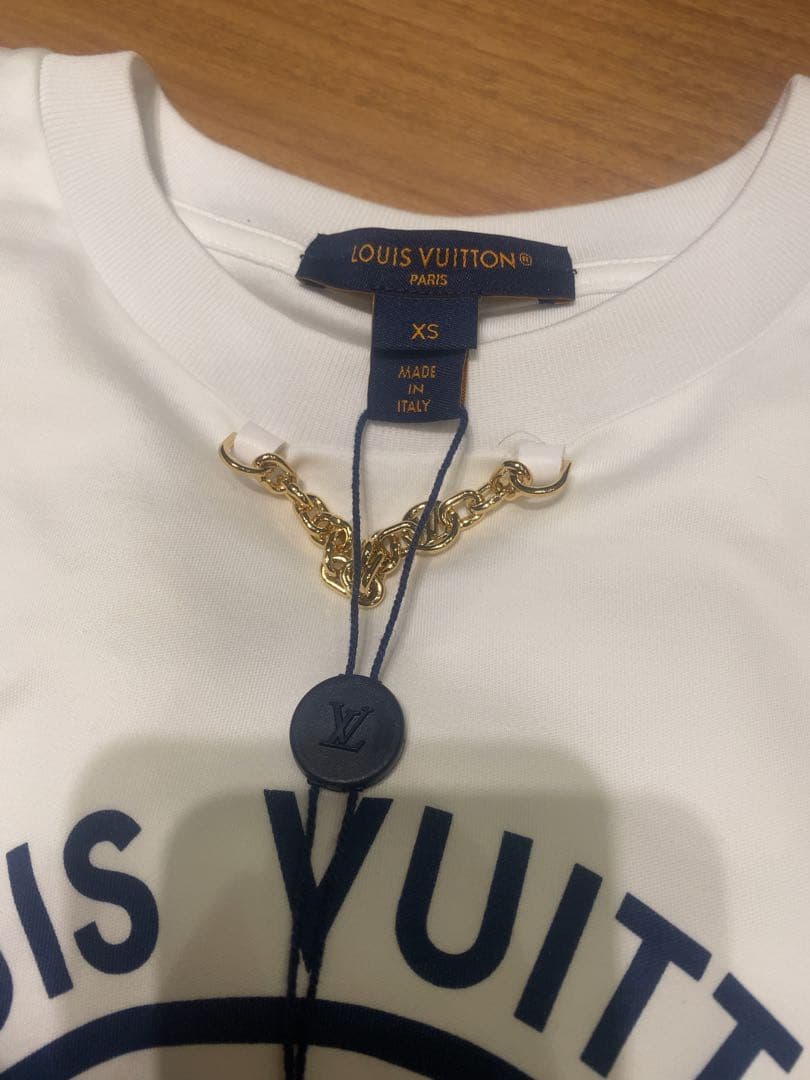 【新品未使用】LOUIS VUITTON フロックド LV Tシャツ XS
