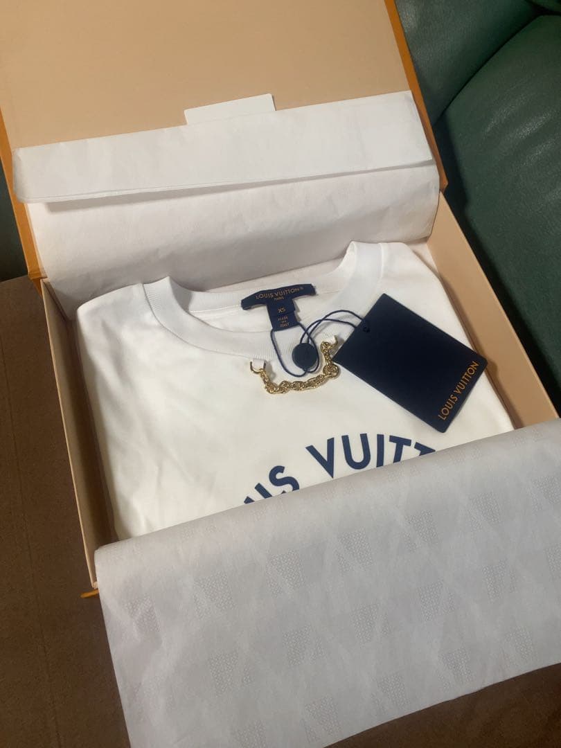 【新品未使用】LOUIS VUITTON フロックド LV Tシャツ XS