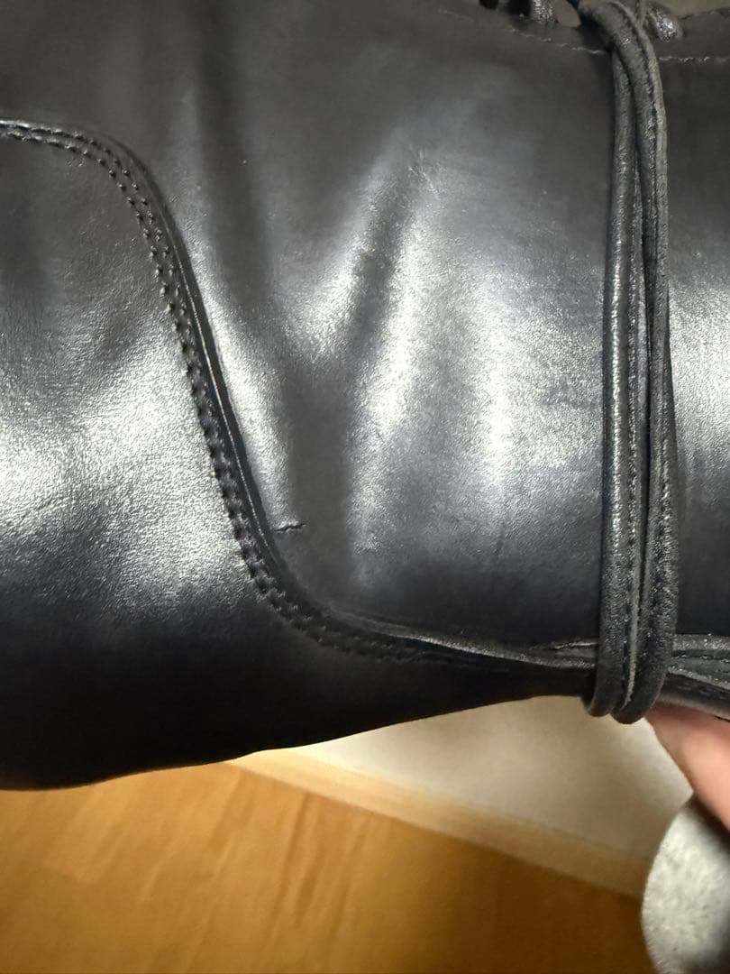 超美品 着用少なめ NORIEI コードバン 高級素材 定価16万円