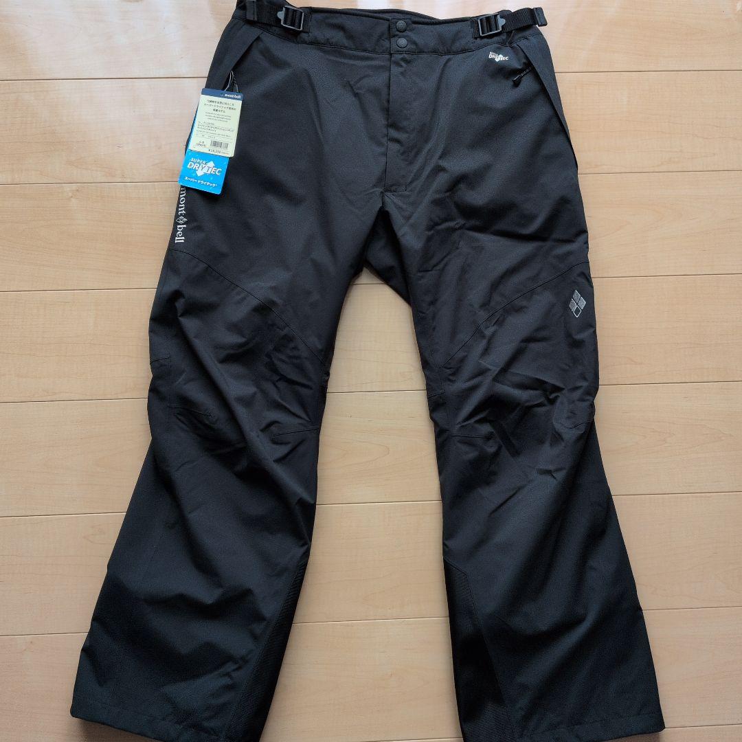 新品 未使用 モンベル スーパードライテック インシュレーテッド ライトパンツ