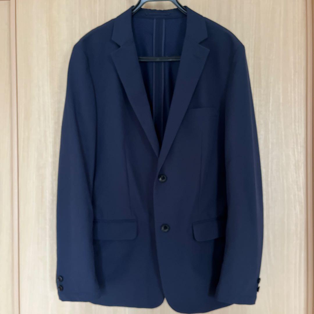 SHIPS any セットアップスーツ　ネイビー　グレー　2着セット