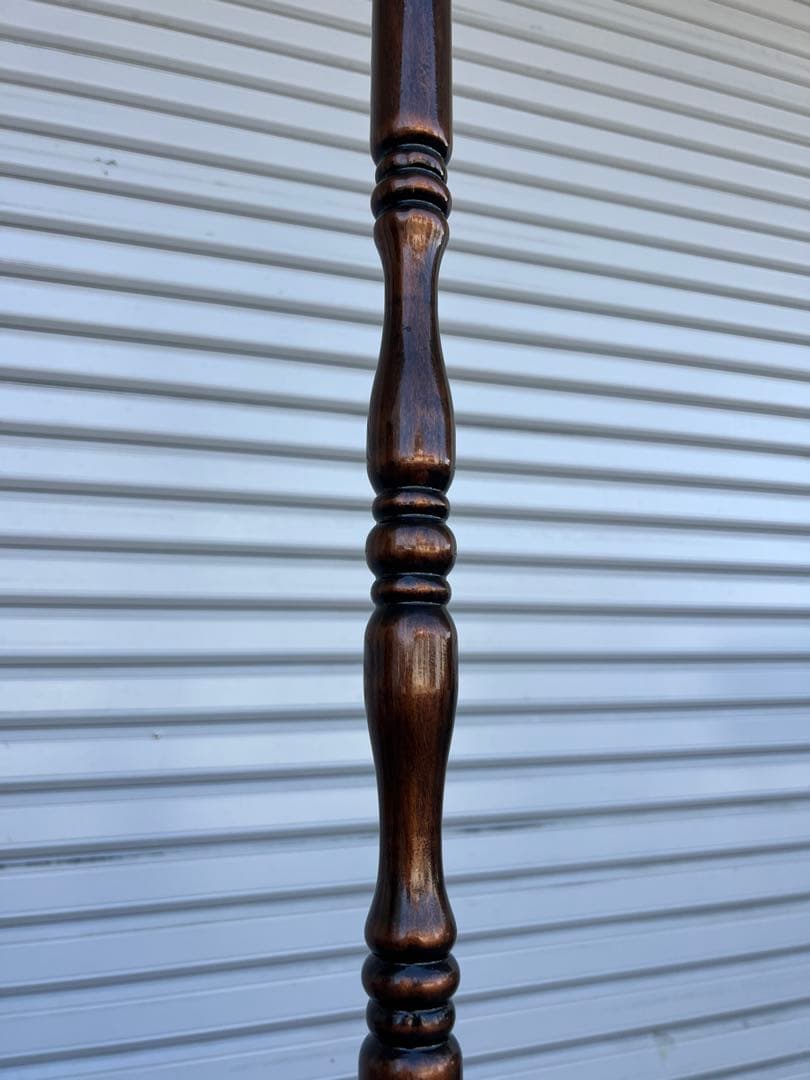 Y*O様 ブロンズ コートハンガー 5フック付き 薔薇のレリーフ　【アンティーク