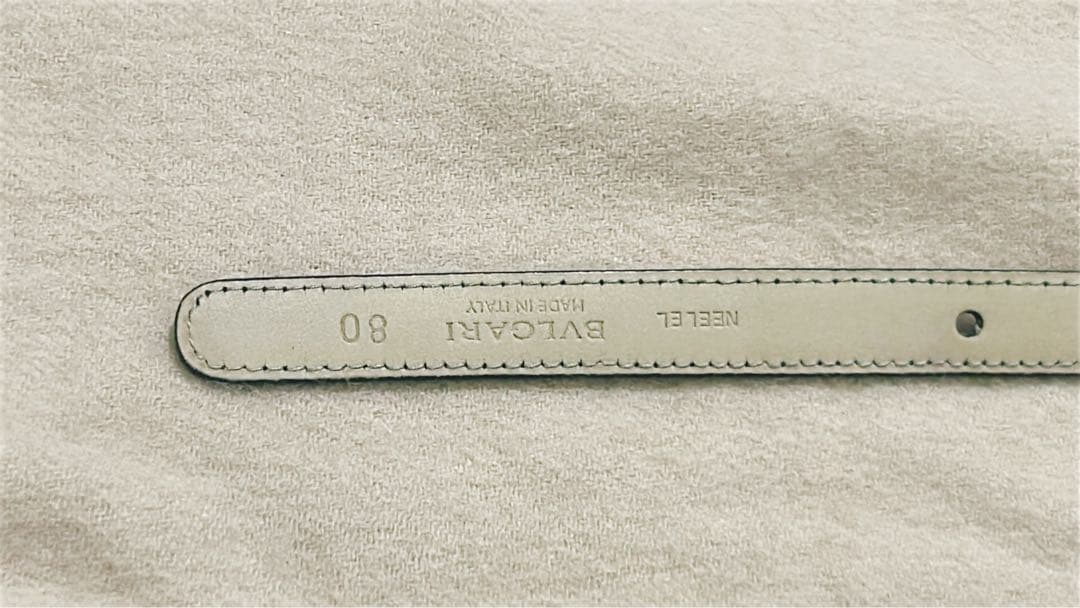 BVLGARI ベルト　ブラック✖️ゴールド