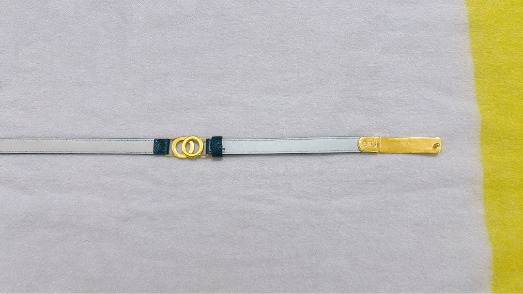 BVLGARI ベルト　ブラック✖️ゴールド