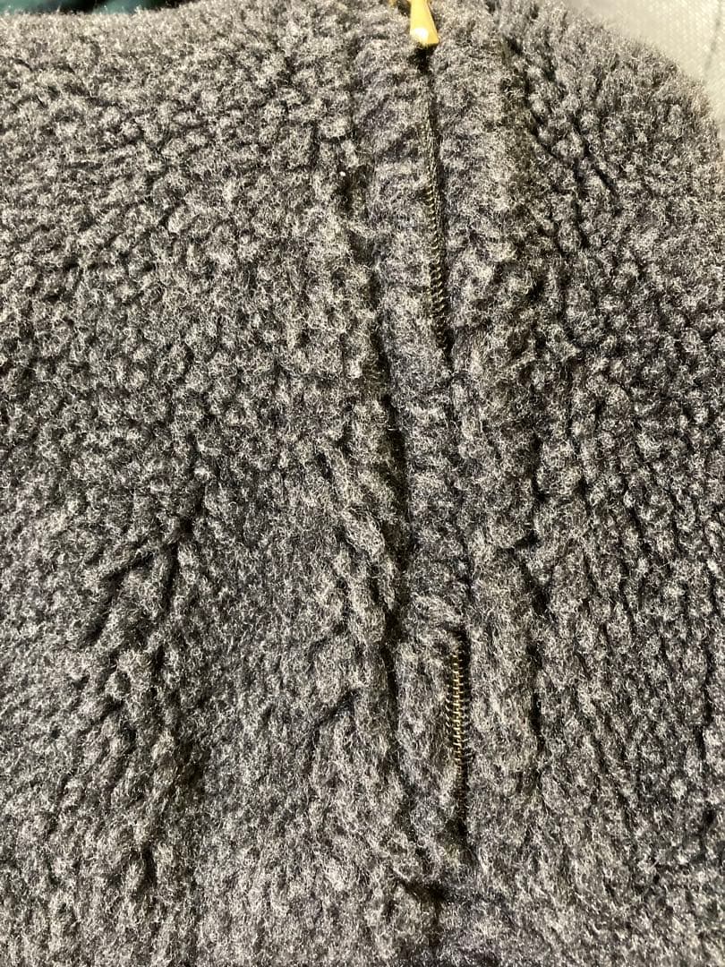 2024AW SLOBE IENA ウールコンボアスタンドコクーンブルゾン