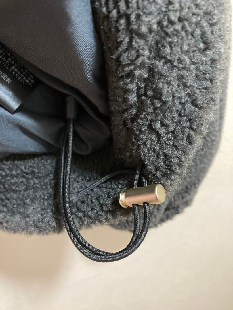 2024AW SLOBE IENA ウールコンボアスタンドコクーンブルゾン