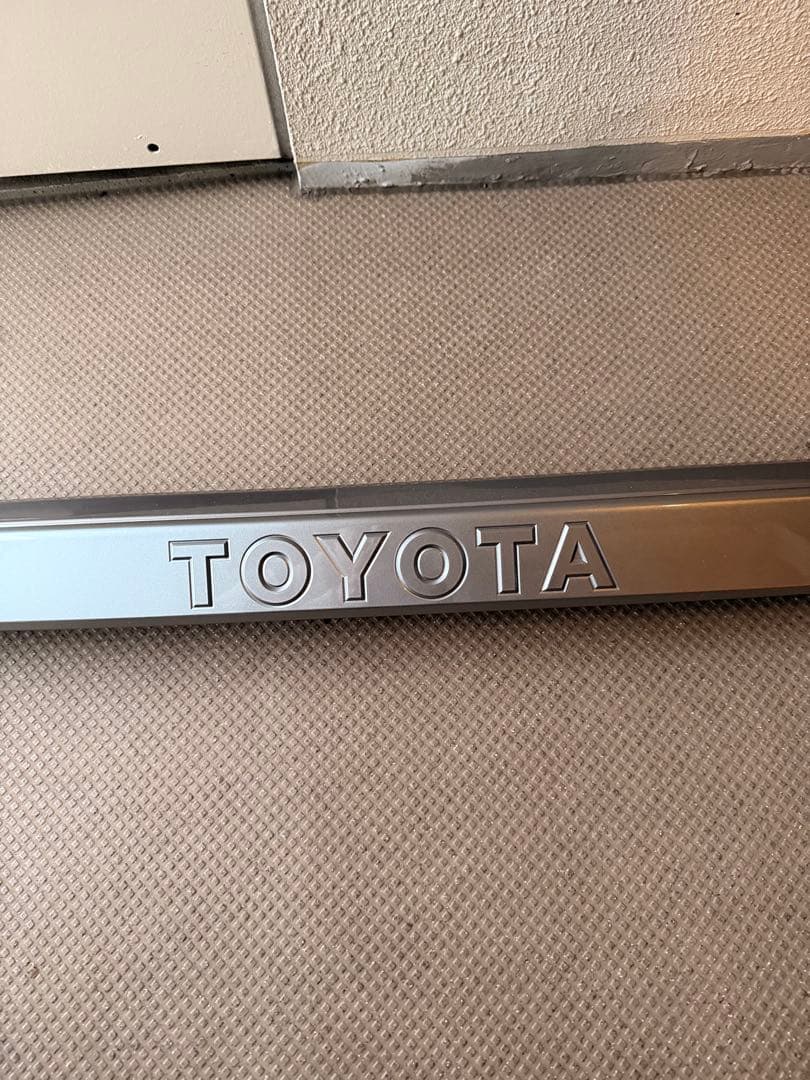 ランクル250純正バックドアガーニッシュ