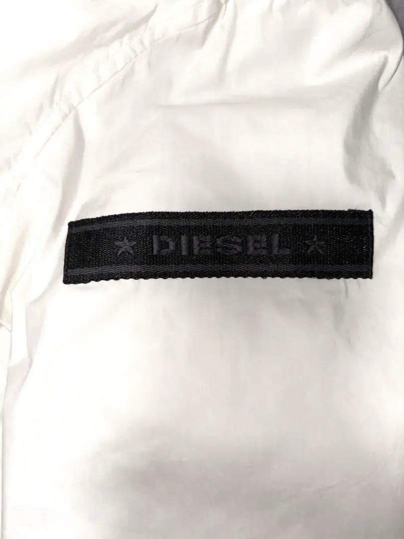 (りょう)美品✨DIESEL ホワイト モッズコート　ダウンジャケット