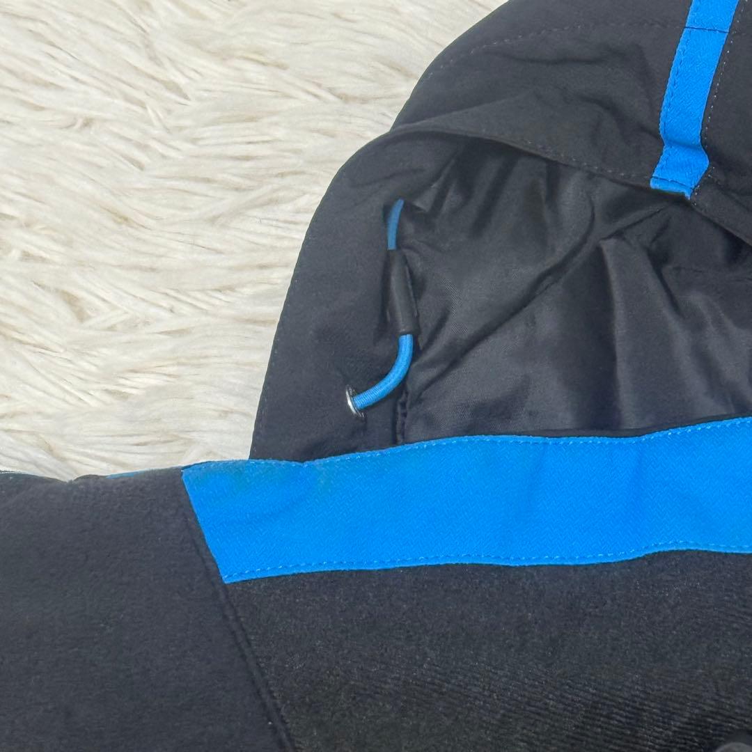 DESCENTE デサント スキーウェアセット サイズ M 人気 黒 青 上下