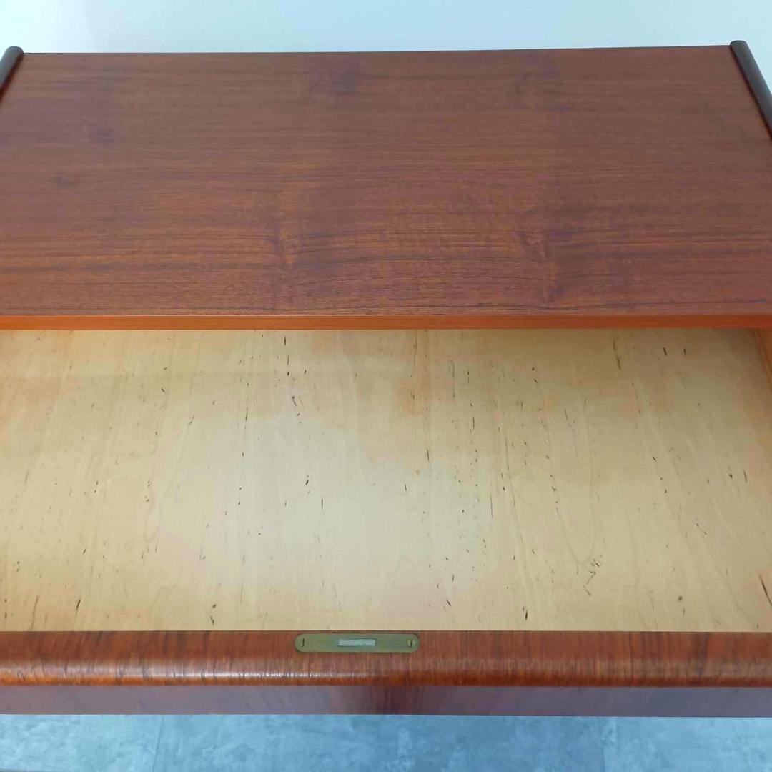 北欧ヴィンテージ チーク 4段チェスト