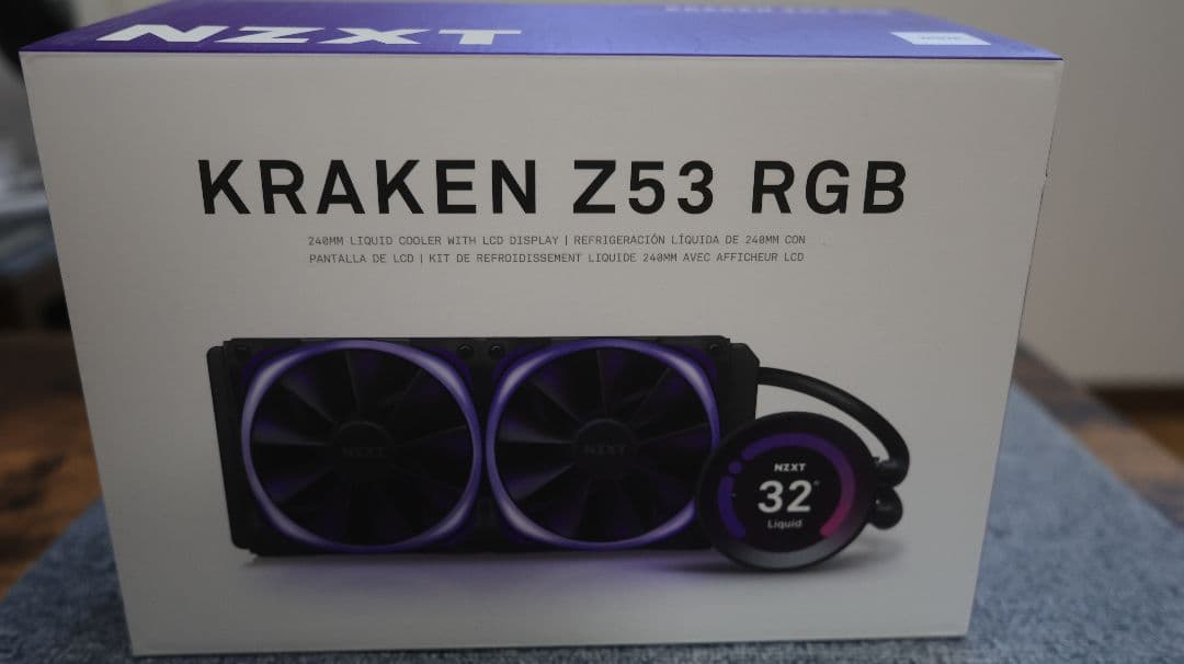PC用ファン・クーラー NZXT KRAKEN Z53 RGB WHITE
