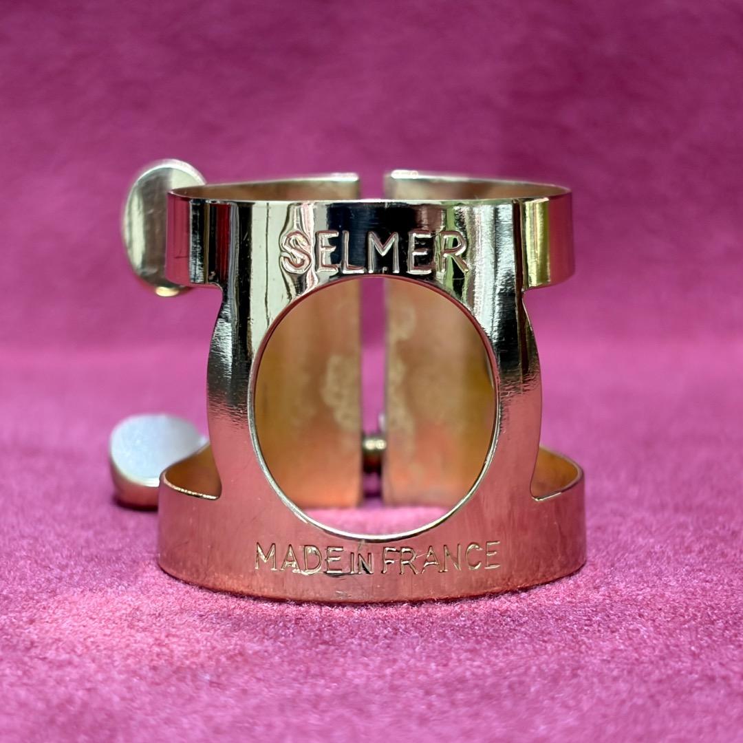 テナー ビンテージ SELMER リガチャー&キャップ