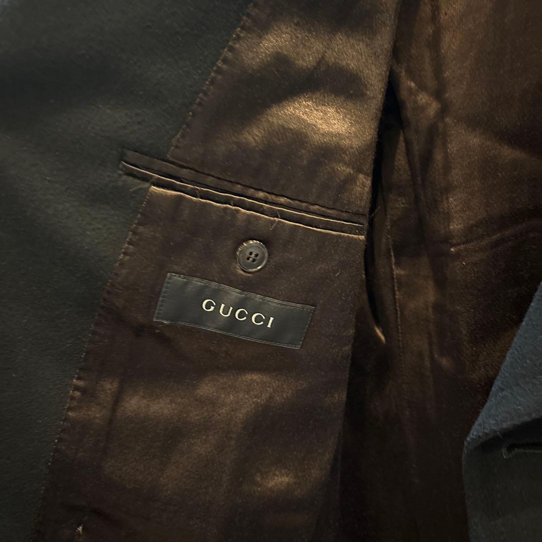 GUCCI 黒　ピーコート