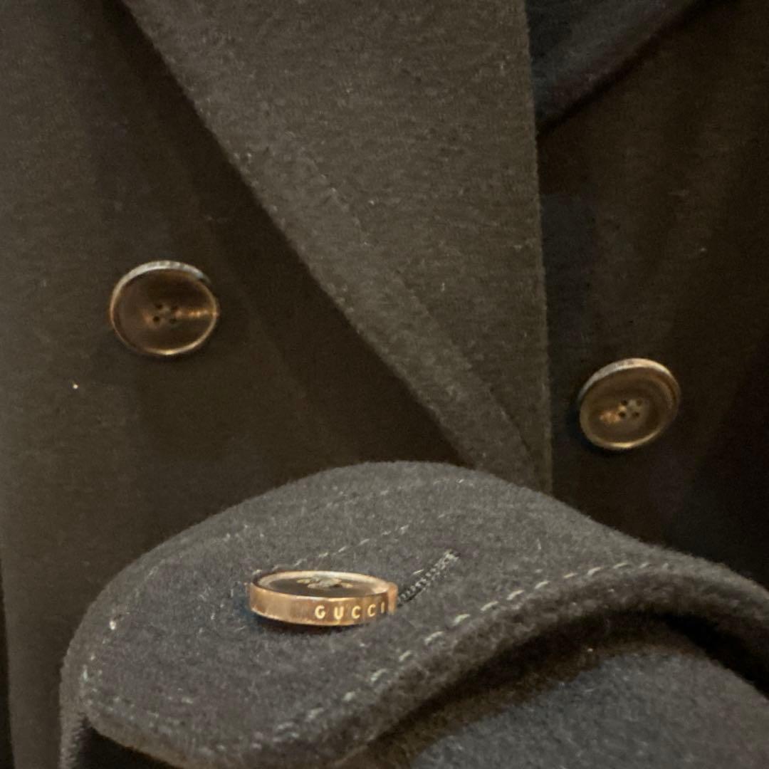 GUCCI 黒　ピーコート