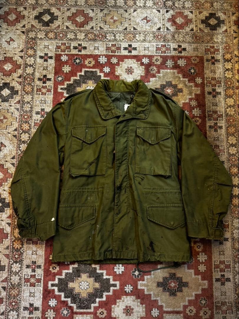 希少サイズ 70s 米軍実物支給品 M-65 XS-XS 裏グレー