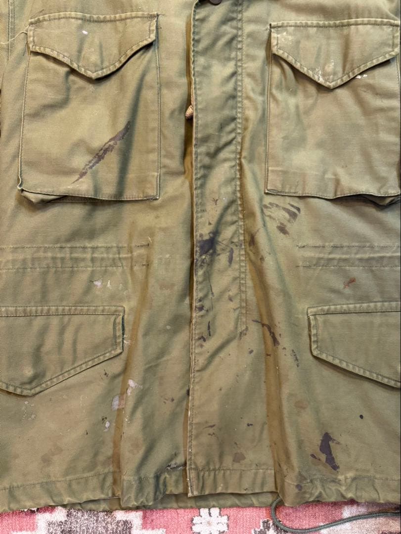希少サイズ 70s 米軍実物支給品 M-65 XS-XS 裏グレー