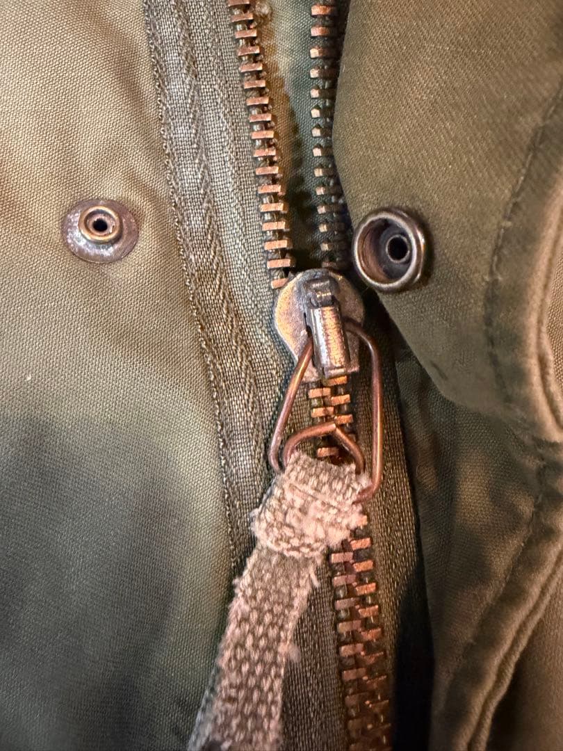 希少サイズ 70s 米軍実物支給品 M-65 XS-XS 裏グレー