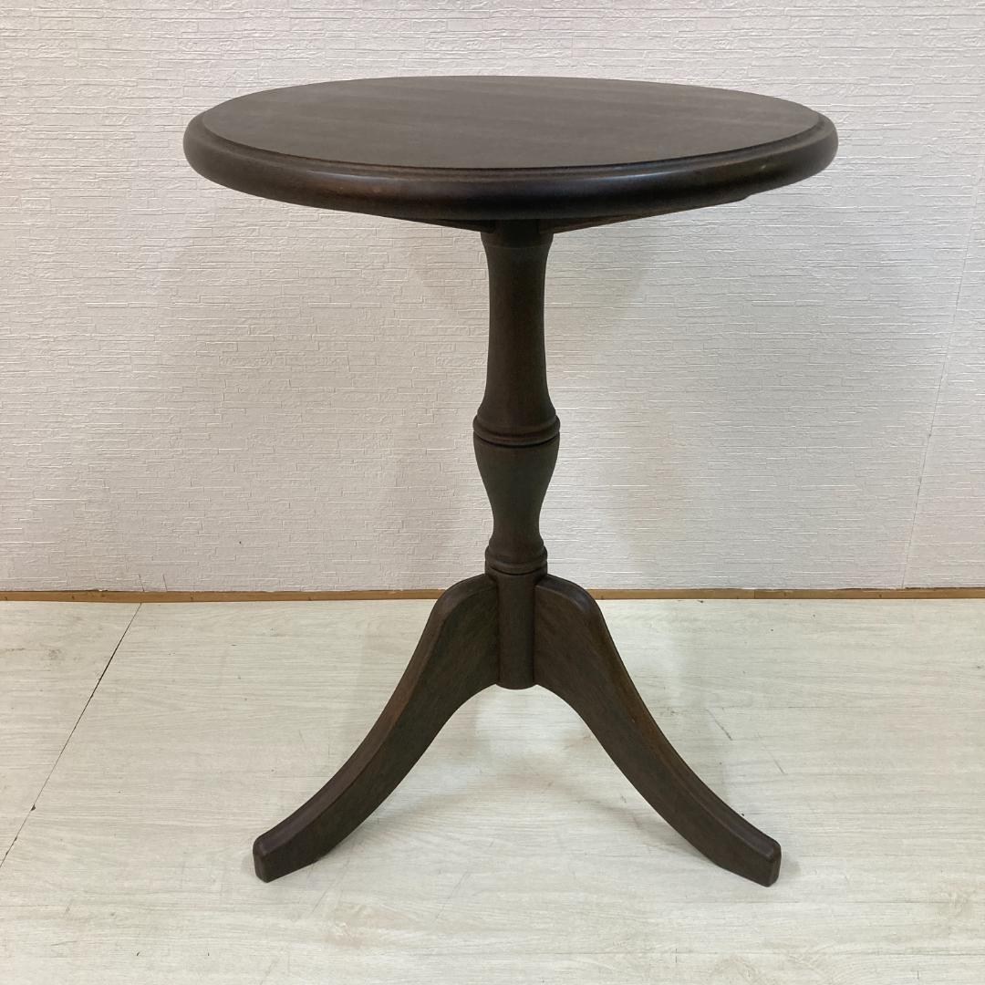 【マルニ】地中海　ワインテーブル　サイドテーブル　コーヒーテーブル　木製 ①