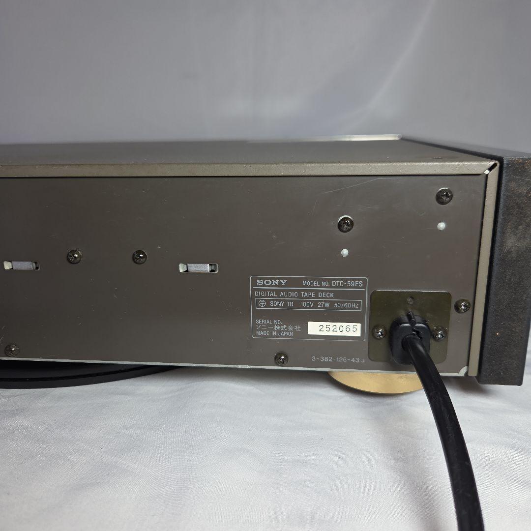 DATデッキ sony―DTC59ESゴ―ルド