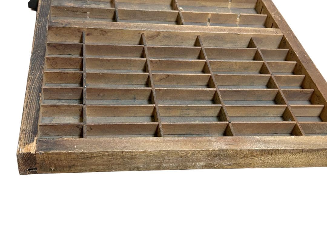 1890~1920年代 HAMILTON 木製 プリンタートレイ アンティーク