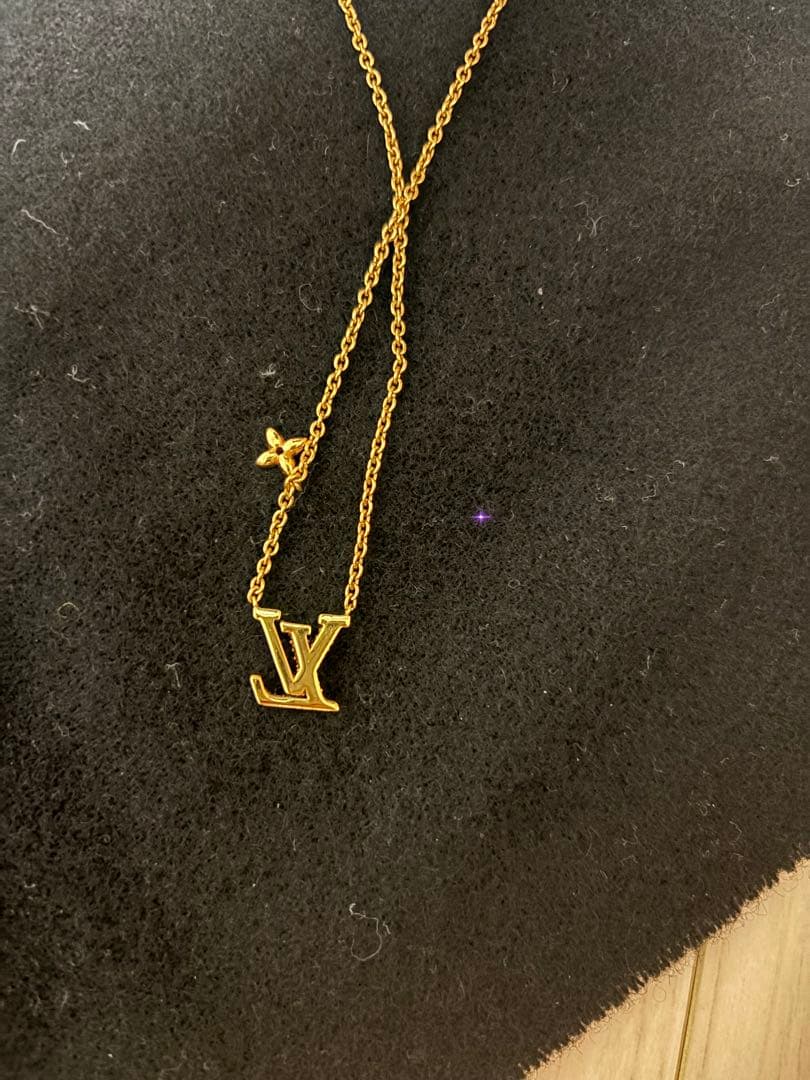 Louis Vuitton コリエ LVアイコニック M00596 ゴールド