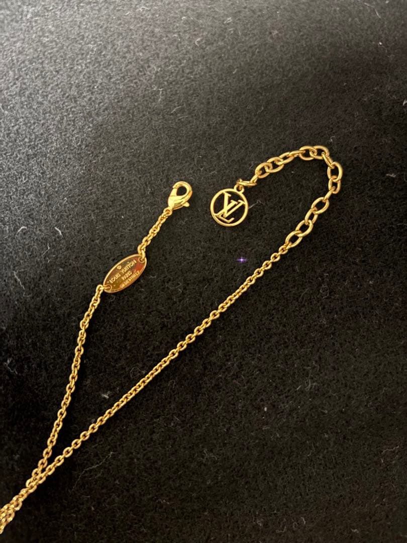 Louis Vuitton コリエ LVアイコニック M00596 ゴールド