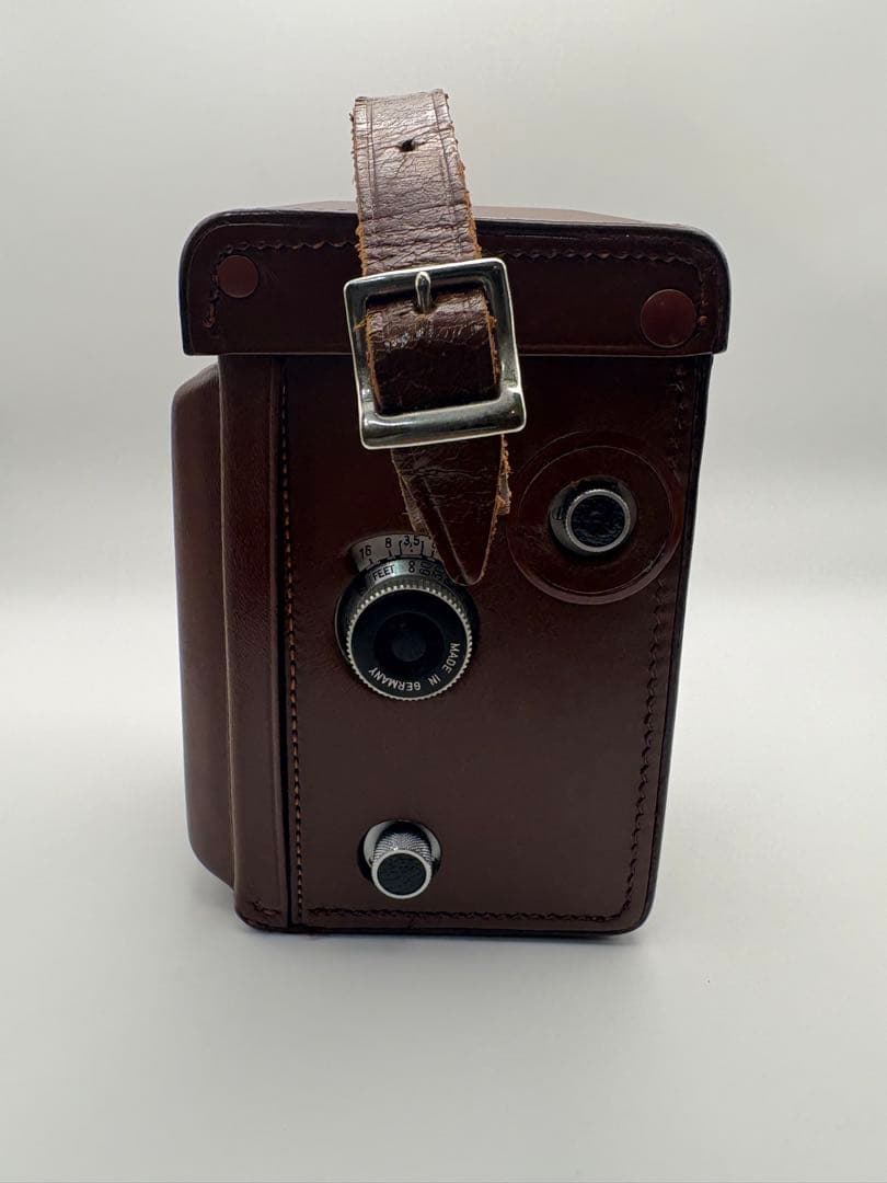 Rolleiflex 二眼レフカメラとケースセット tessar75mmF3.5