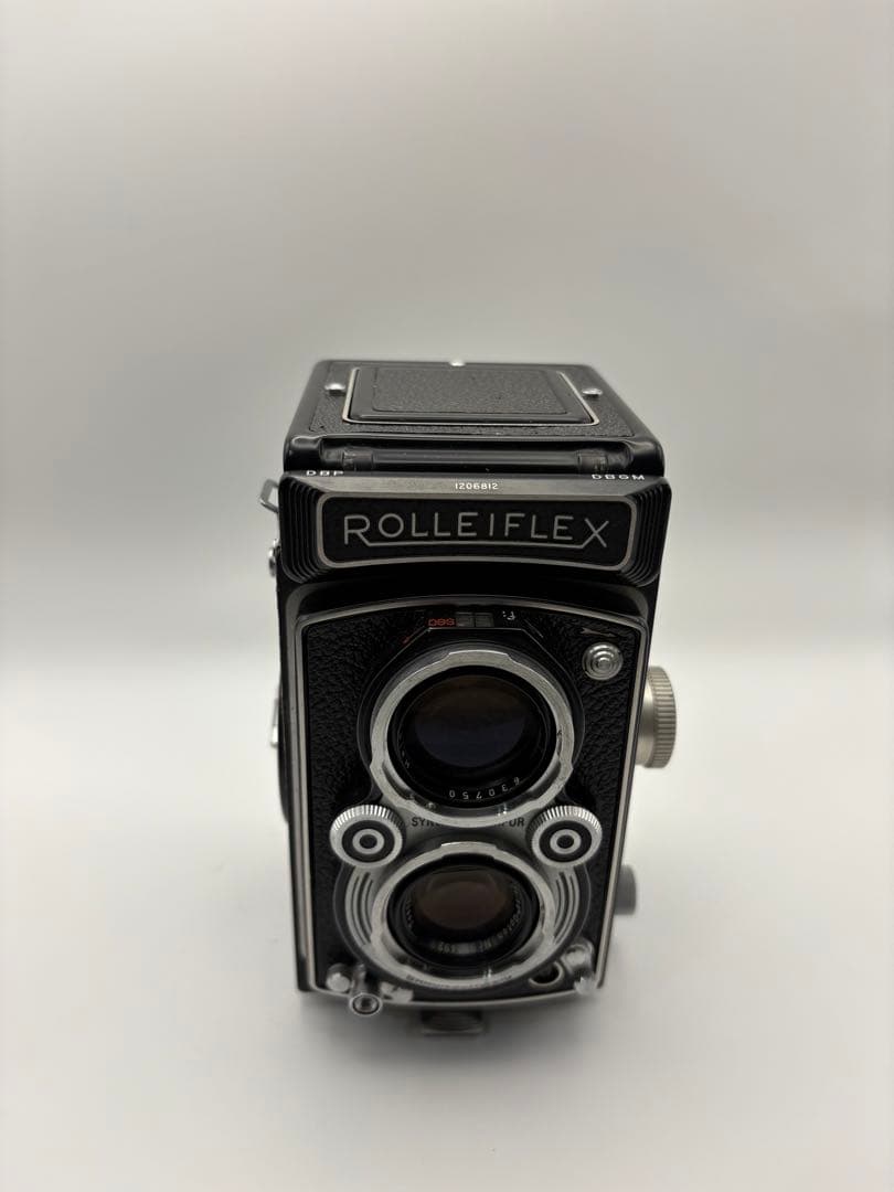 Rolleiflex 二眼レフカメラとケースセット tessar75mmF3.5