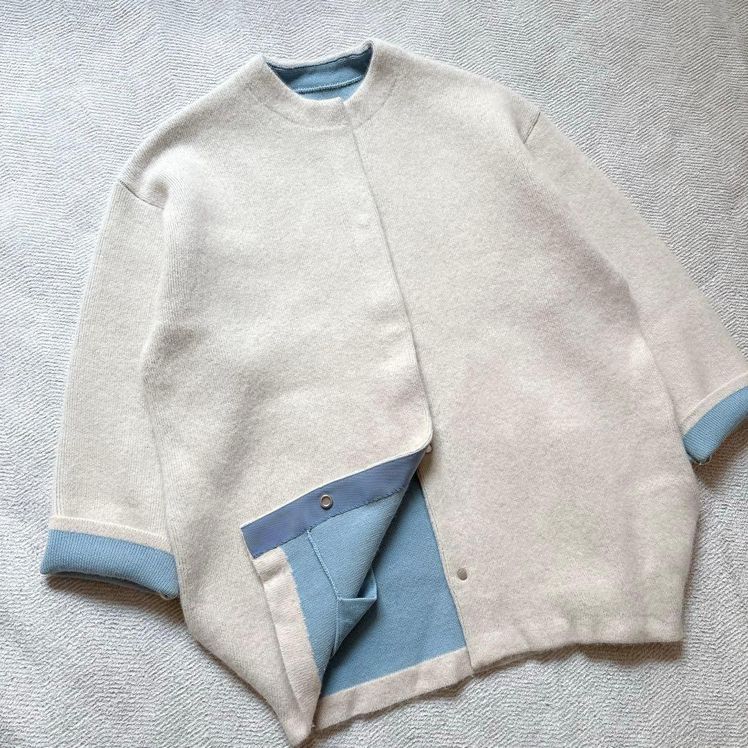 エレンディーク　CNラクーンミックスWカーディガン　定価35200円　24AW