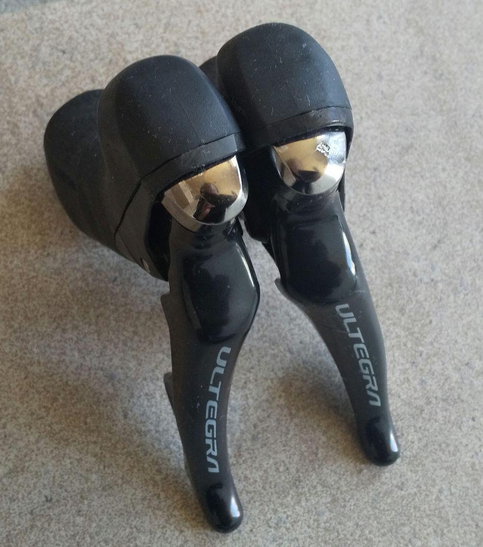 最終値下アルテグラ ST-R8000 左右STIセット 2X11S リムブレーキ