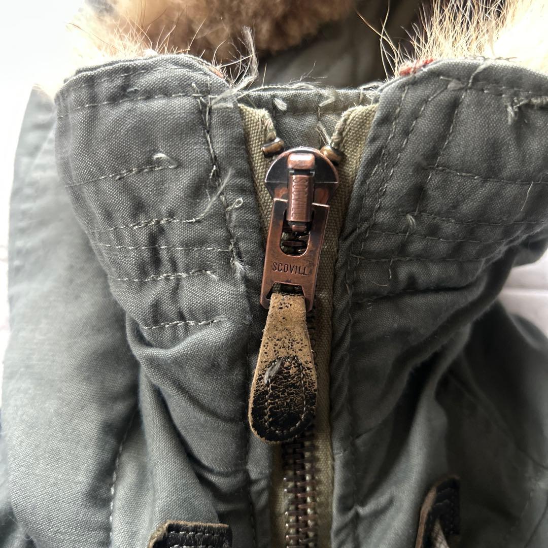 アメリカ軍　70s N-3B ミリタリージャケット　フライトジャケット　S