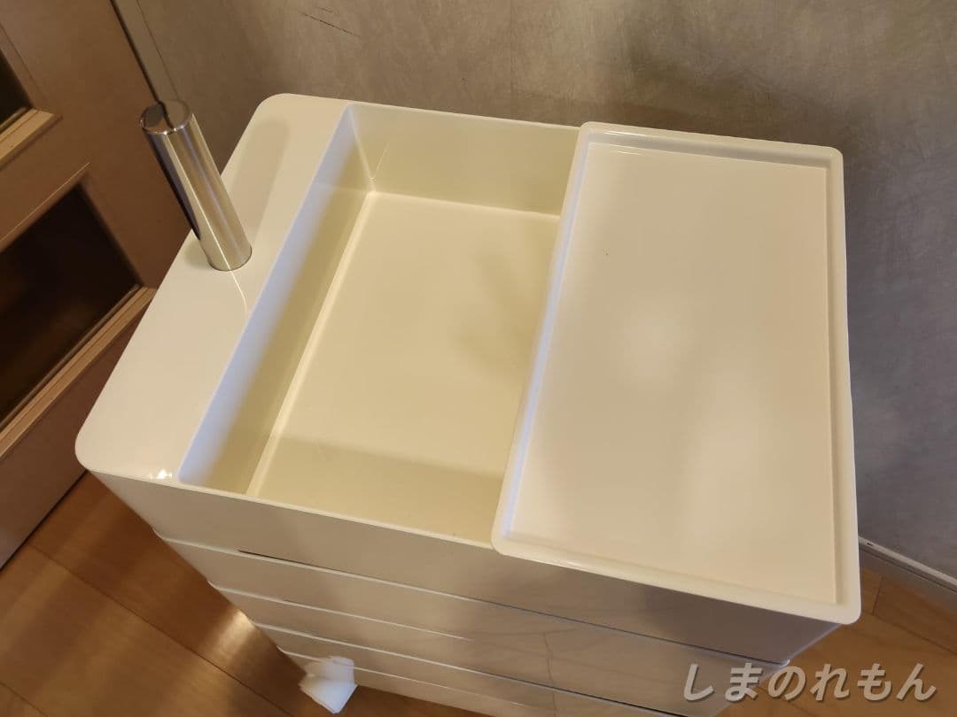 5 層回転収納カート ロック付きキャスター 取り外し可能トレイ付き