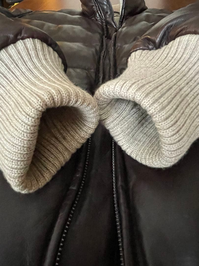 Salfra サルフラ レザーダウンジャケット イタリア製 サイズ46