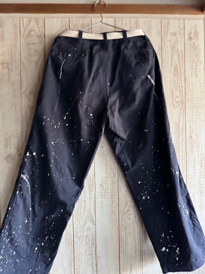 MASTER&Co. ペイントパンツ　マスターアンドコー　チノパン　ベルト付き