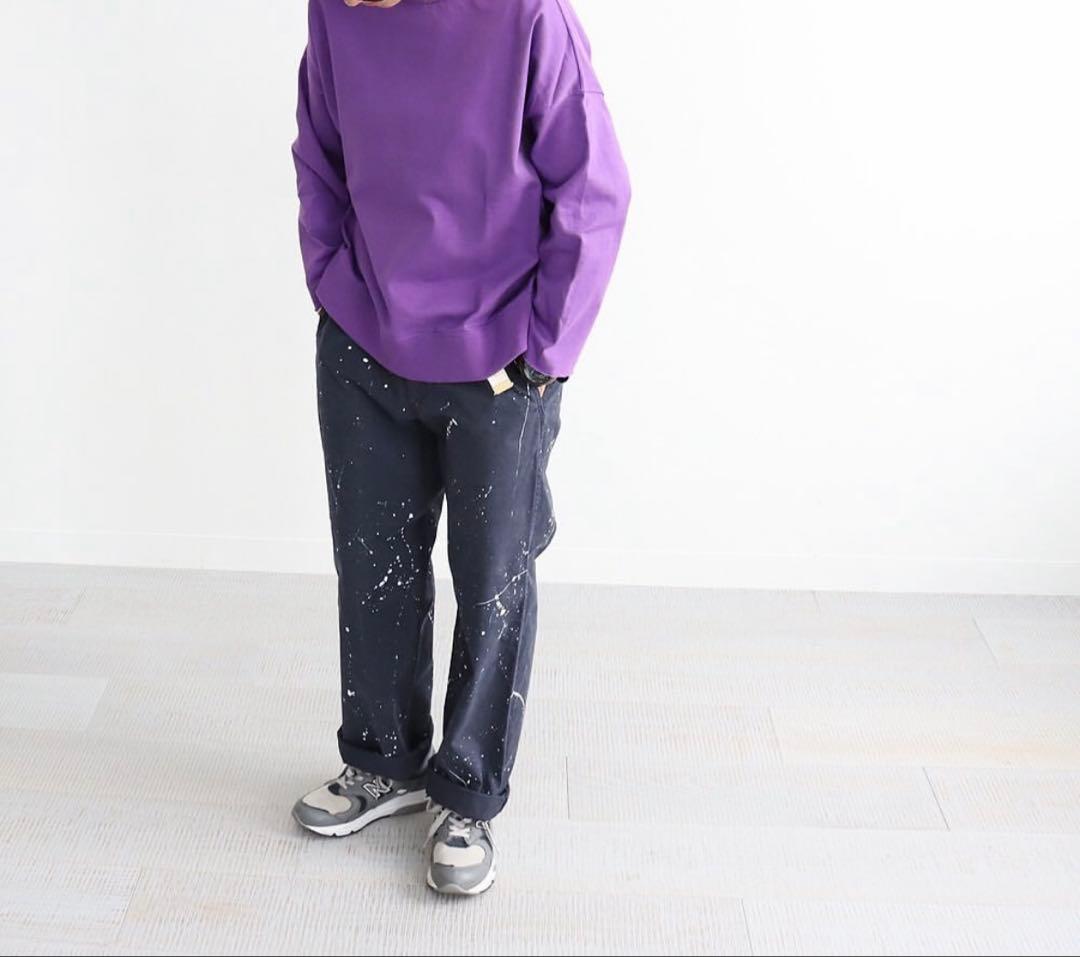 MASTER&Co. ペイントパンツ　マスターアンドコー　チノパン　ベルト付き