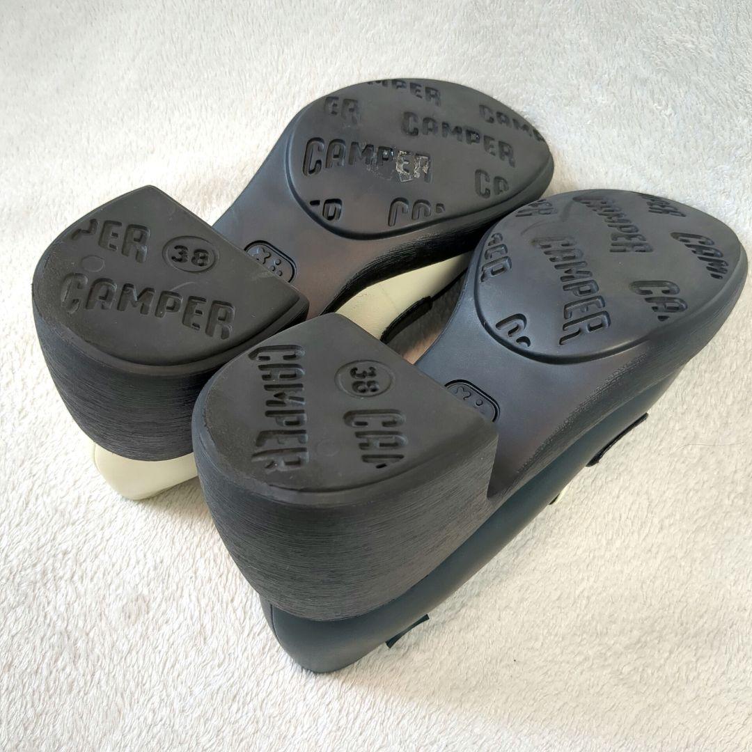 CAMPER　カンペール　twins　ローファー　マルチカラー　サイズ38