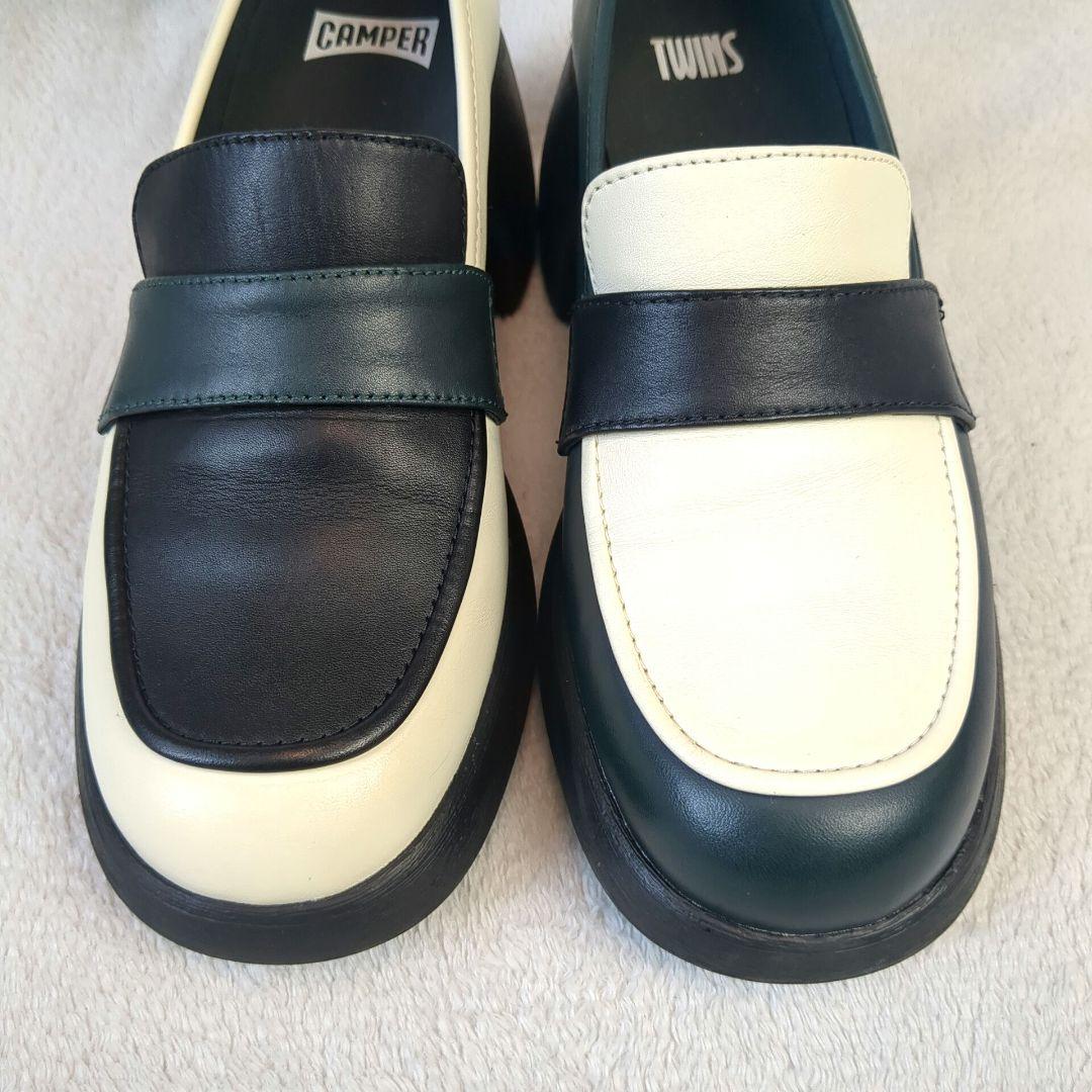 CAMPER　カンペール　twins　ローファー　マルチカラー　サイズ38