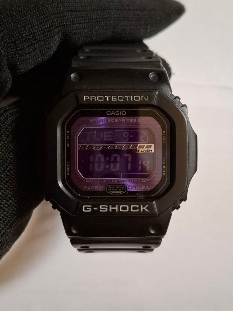 CASIO G-SHOCK GLS5600L 紫液晶