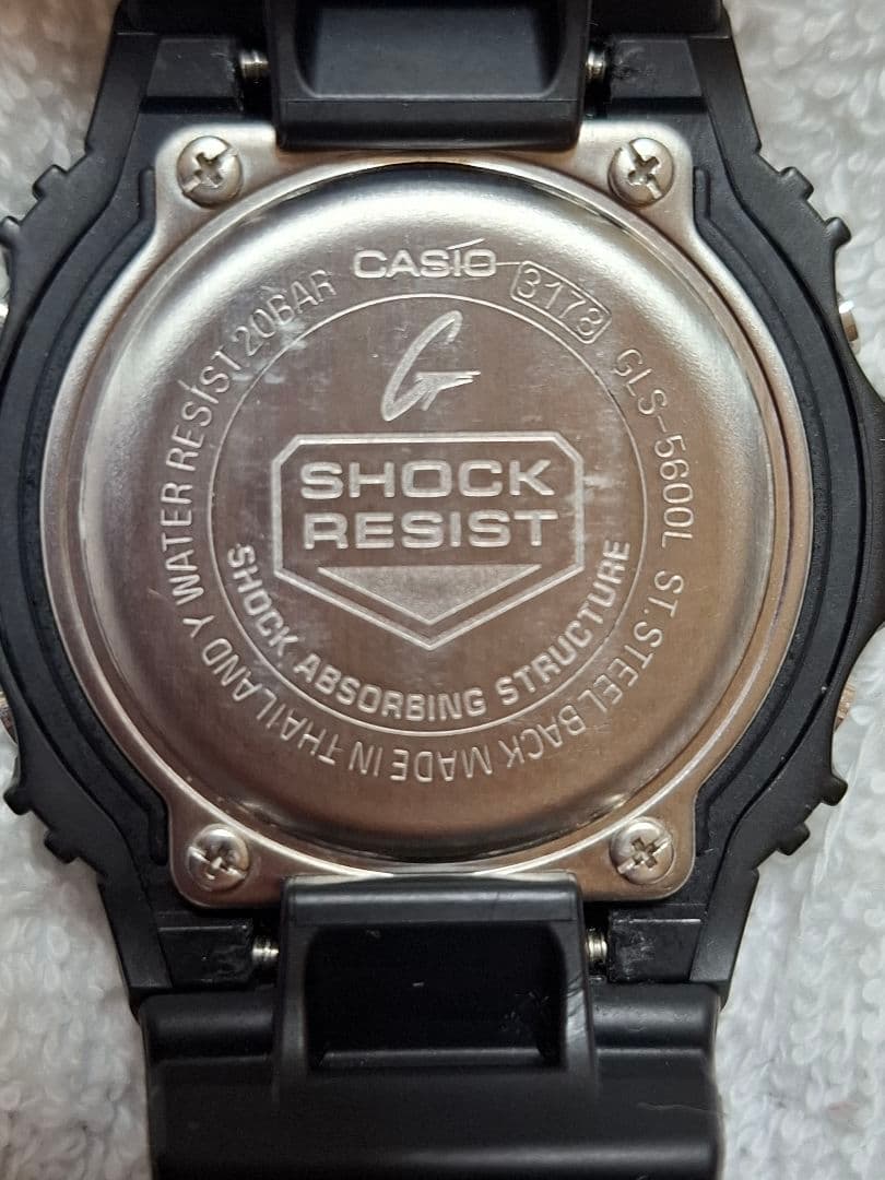 CASIO G-SHOCK GLS5600L 紫液晶
