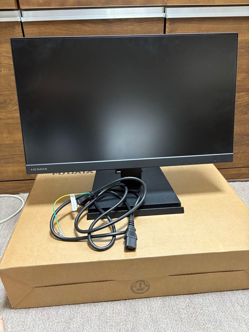 IODATA 21.5型　ワイド　液晶ディスプレイ　EX-A221DB ブラック