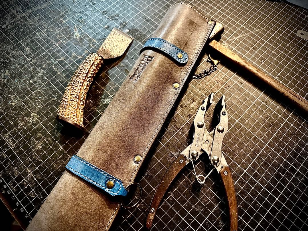 月末SALE！Pvt.Workshop 極　CL 本革デッキケース プレマ