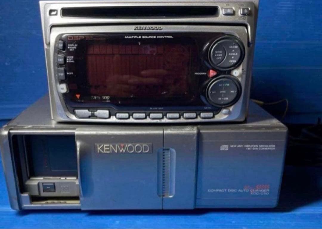 ケンウッド MDX500 & CDチェンジャー KDC-C110