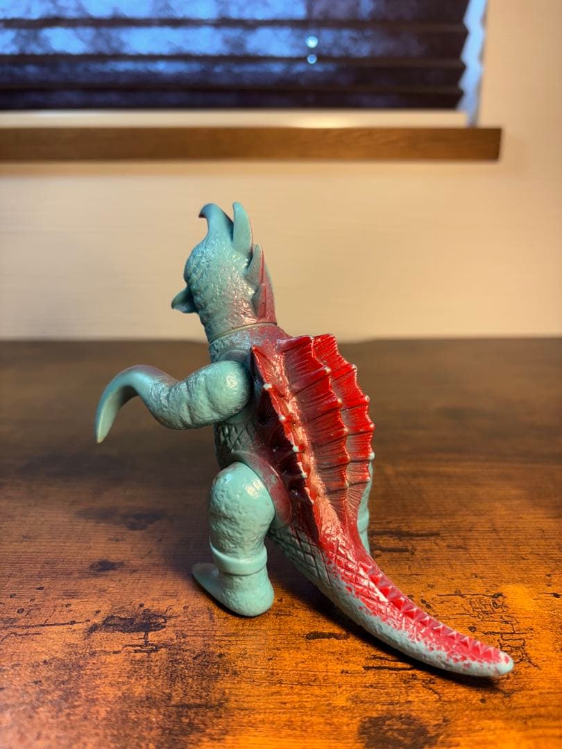 ブルマァク　ガイガン　当時物　ソフビ　ミドルサイズ　マルサン　ゴジラ　希少　怪獣