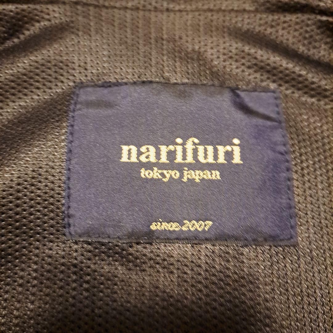 narifuri ナリフリ NF715 プルブレーカー　黒無地