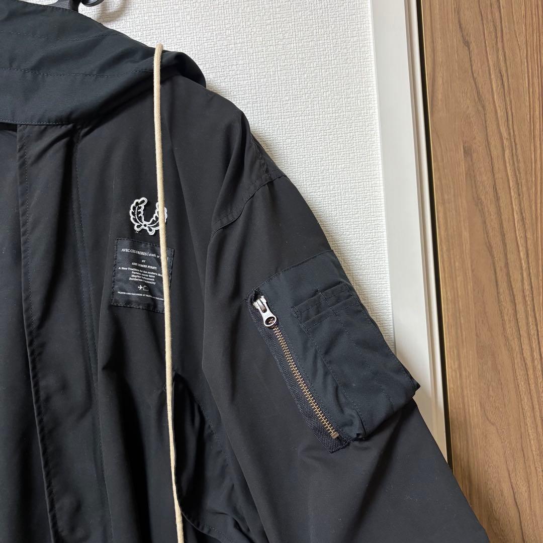 ART COMES FIRST×Fred Perryコラボ モッズコート M