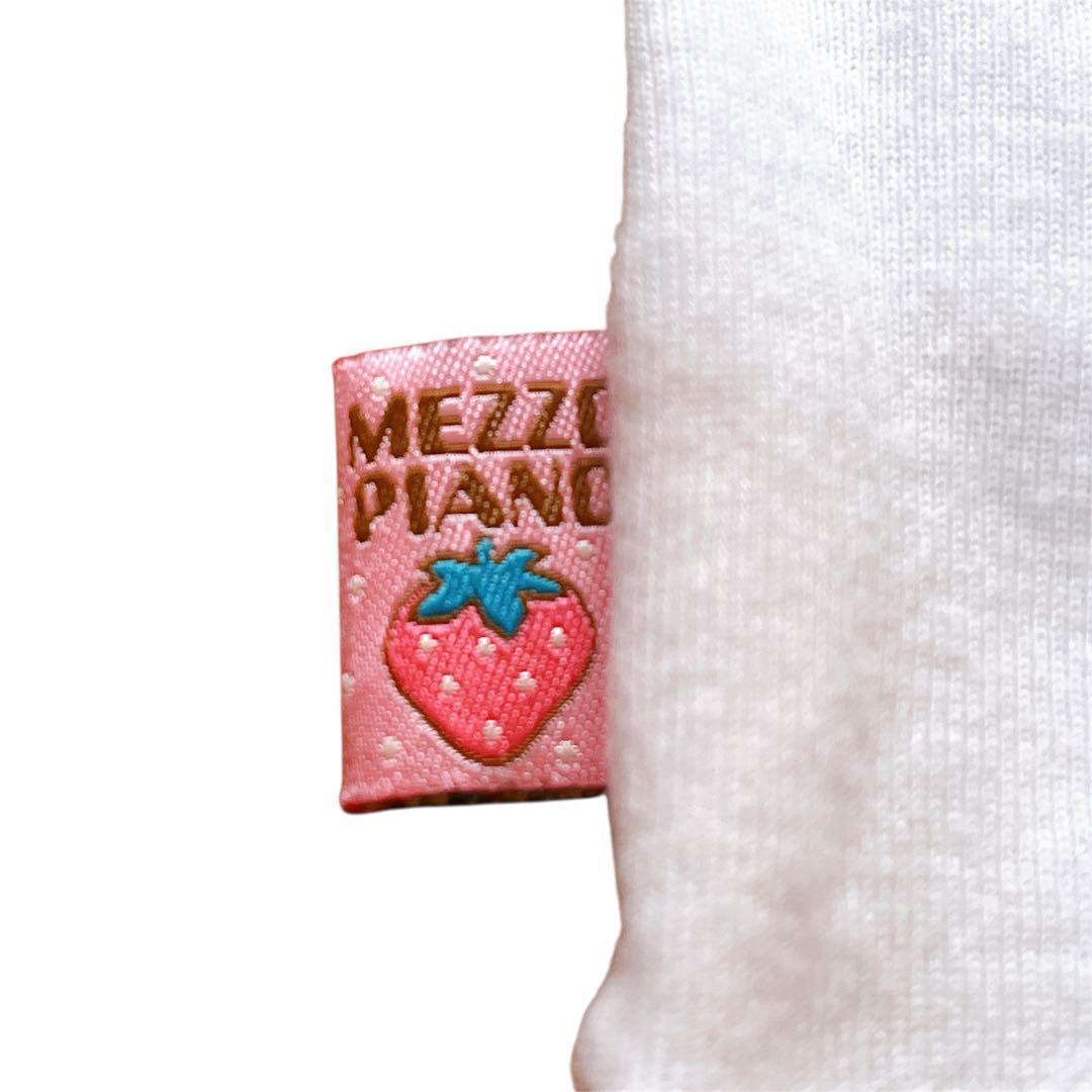 【レア♡平成】メゾピアノ タンクトップ 白 夏 160㎝ ベリエ 日本製