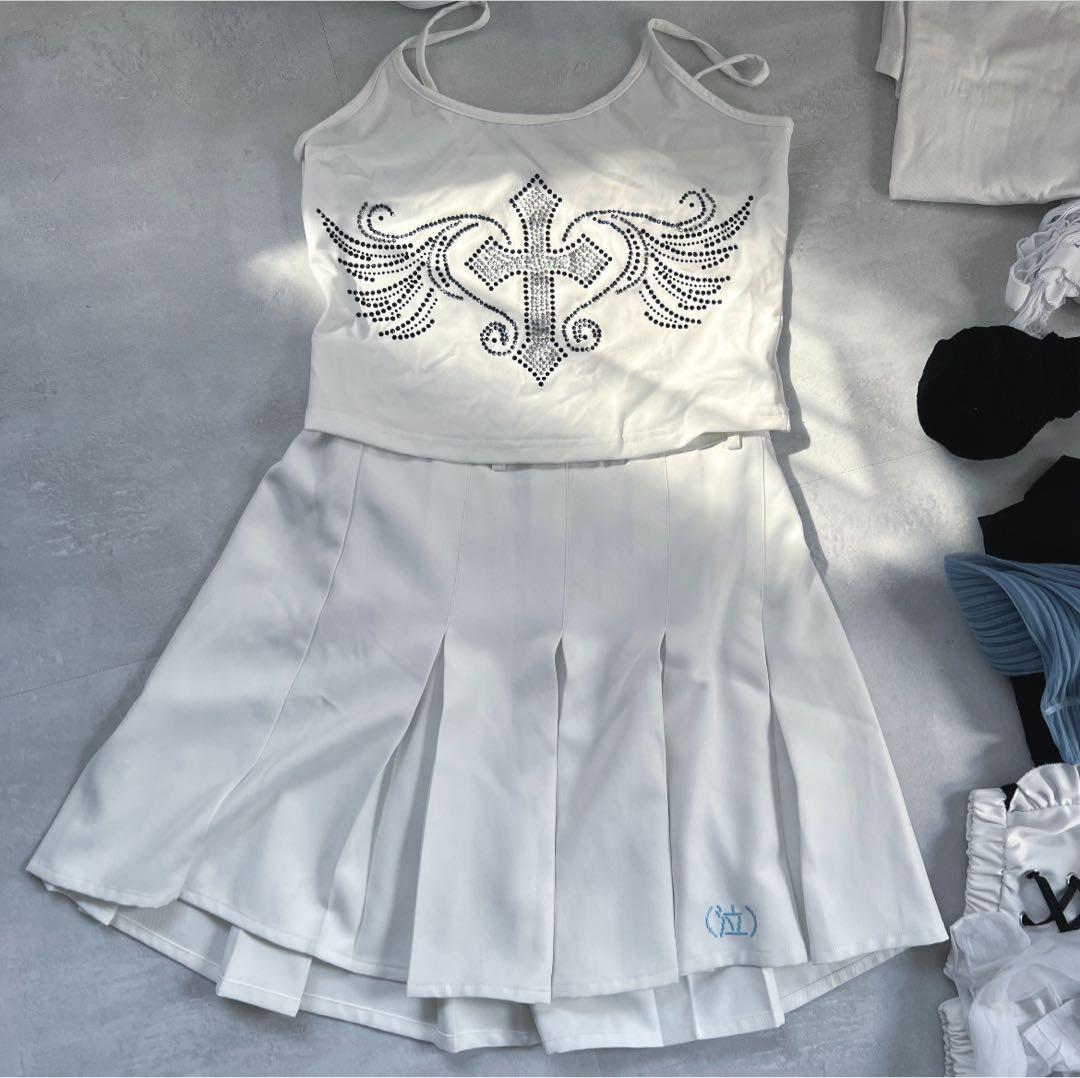 2枚目あり 天使界隈 水色サブカル系 まとめ売り