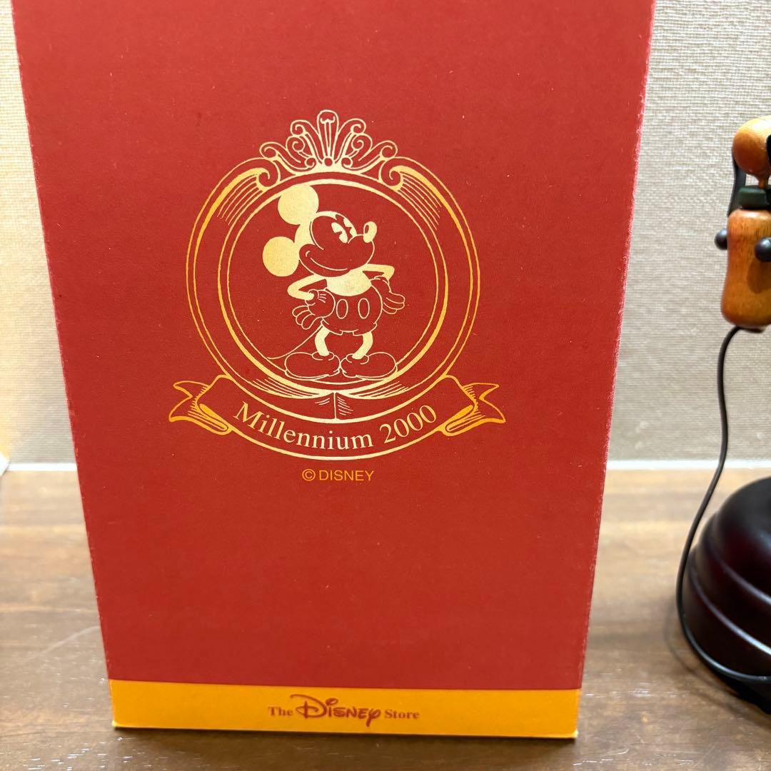 限定　ディズニーストアオリジナル　オルゴール ミッキー&プルート　箱付き