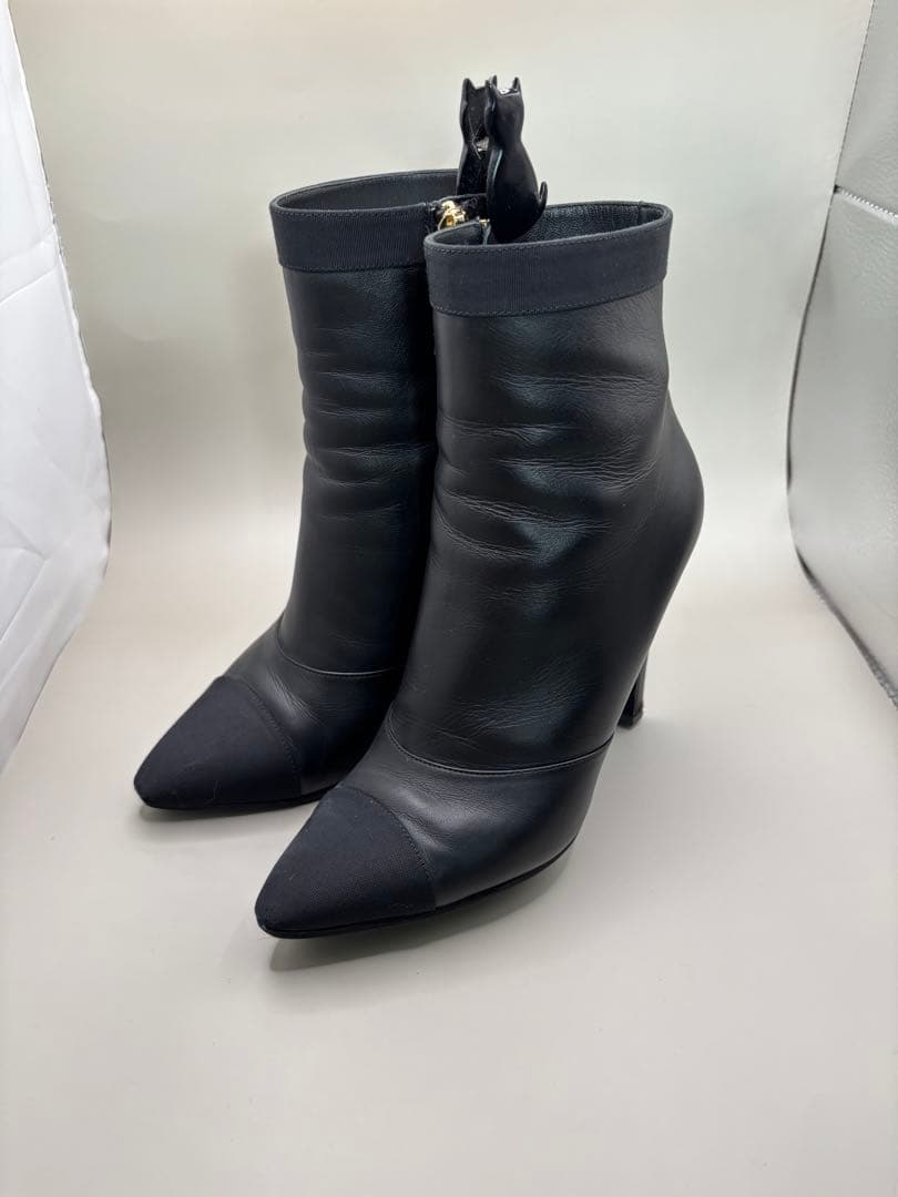 最終価格【CHANEL】ショートブーツ size36