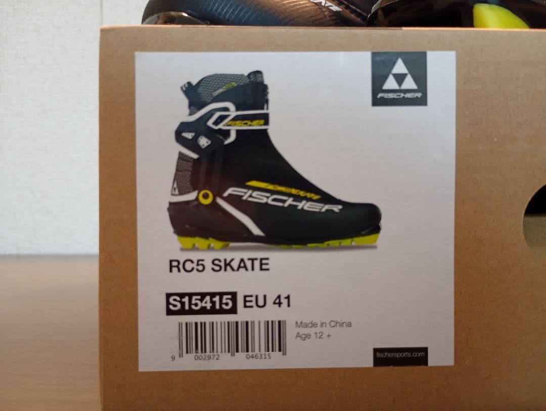 クロカン FISCHER RC5 SKATE ブーツ EU 41 中古美品